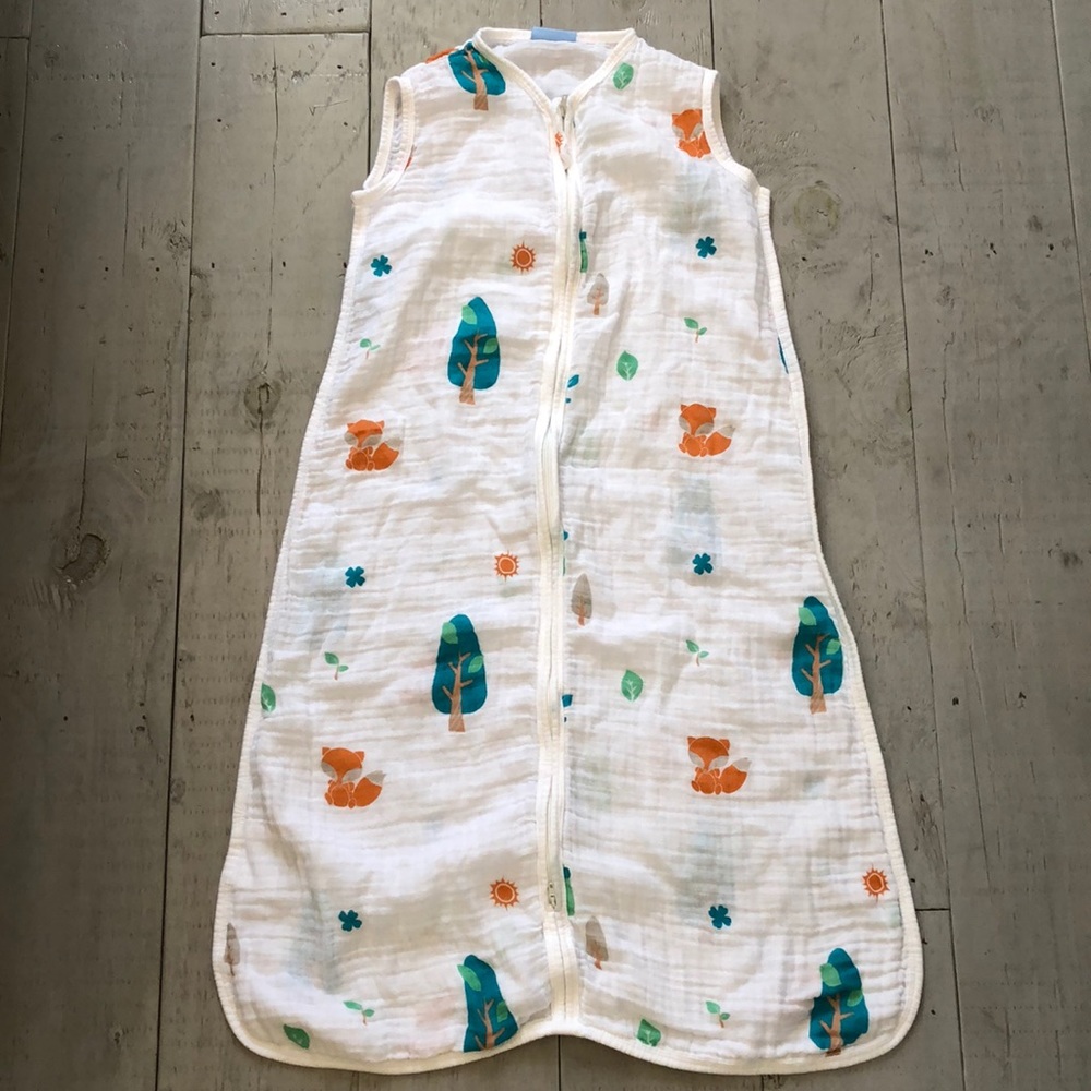 Light cotton Sleep sack. Wearable blanket. 18-24mo